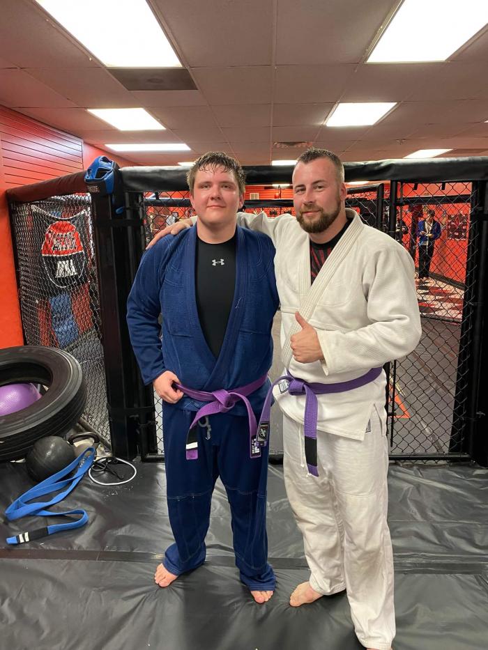 Purple belt · May 16, 2022 · Promoted by Ryan Carroll
