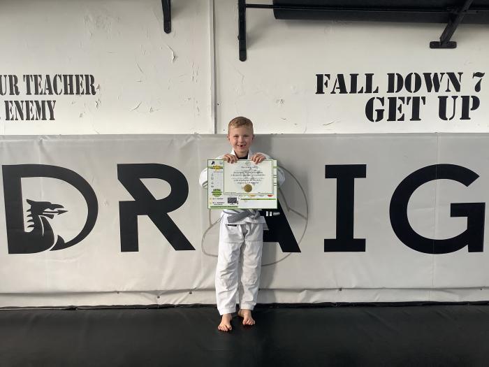 Gray belt · April 23, 2022 · Promoted by Saru Jiu Jitsu
