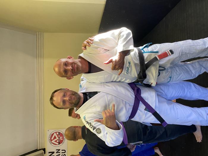 Purple belt · August 6, 2022 · Promoted by Brian Livie