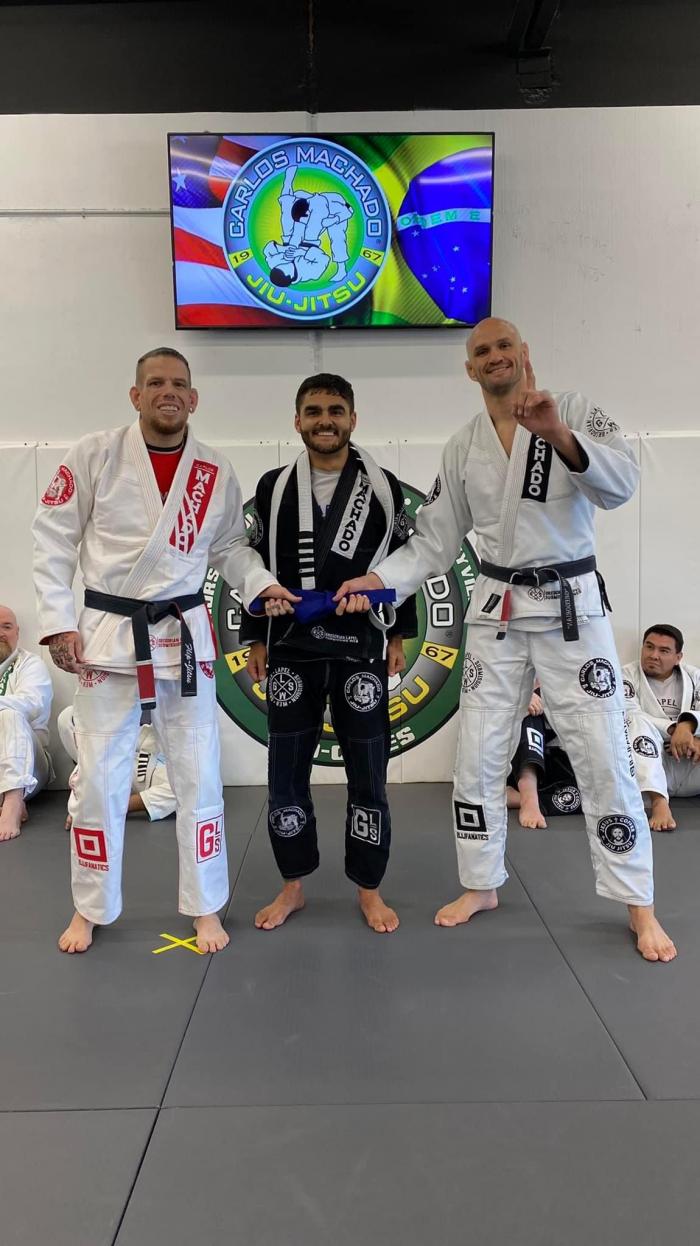 Blue belt · September 10, 2022 · Promoted by Greg Hamilton