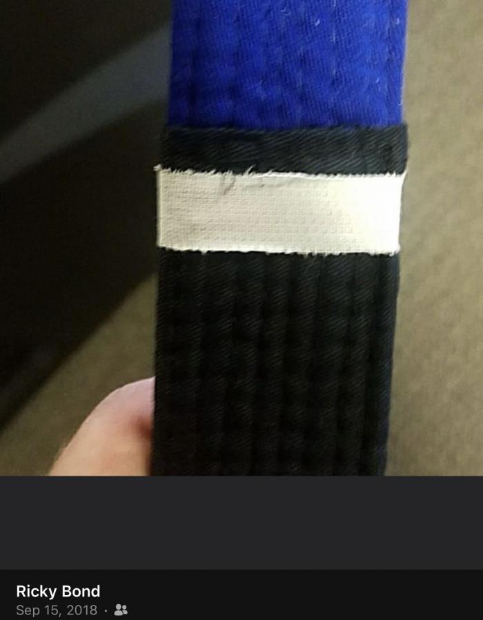 Blue belt · September 15, 2018 · Promoted by Andre Devillier Tony Basile
