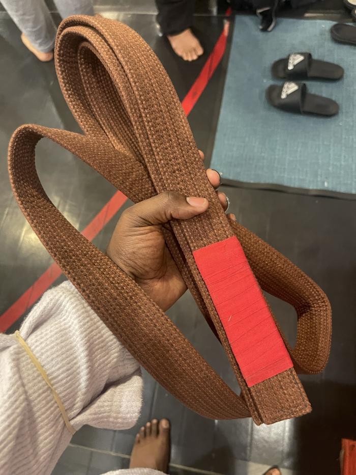 Brown belt · October 4, 2022 · Promoted by Zachary Holston