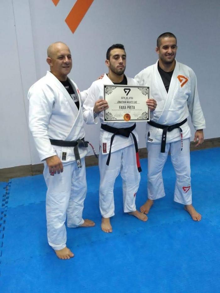 Black belt · July 25, 2018 · Promoted by ALEXANDRE MARCIANO RICARDO E GUSTAVO PIRES - SETH BRAZILIAN JIU JITSU