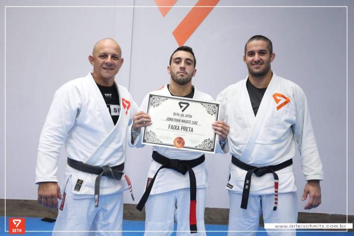 Black belt · July 25, 2018 · Promoted by ALEXANDRE MARCIANO RICARDO E GUSTAVO PIRES - SETH BRAZILIAN JIU JITSU