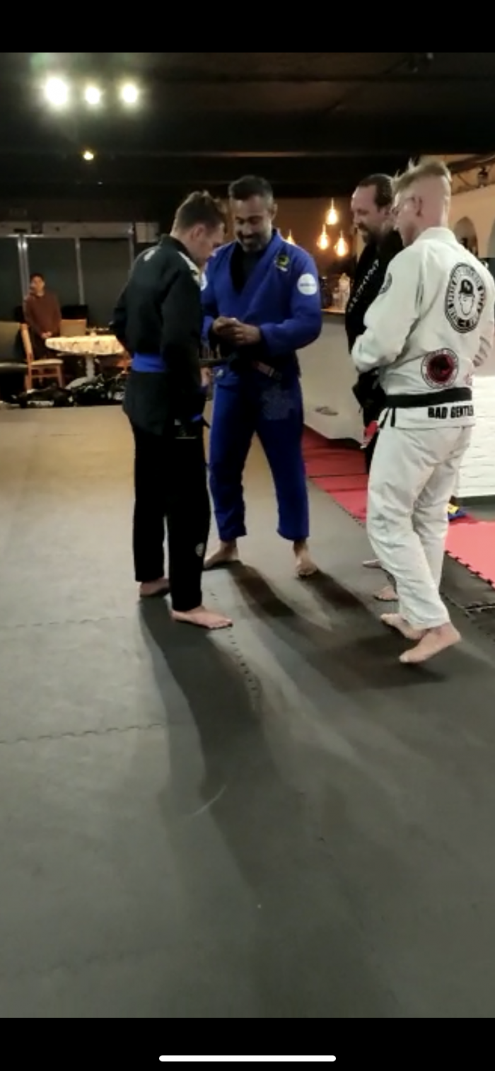 Blue belt · June 17, 2022 · Promoted by Jeroen Putzeys