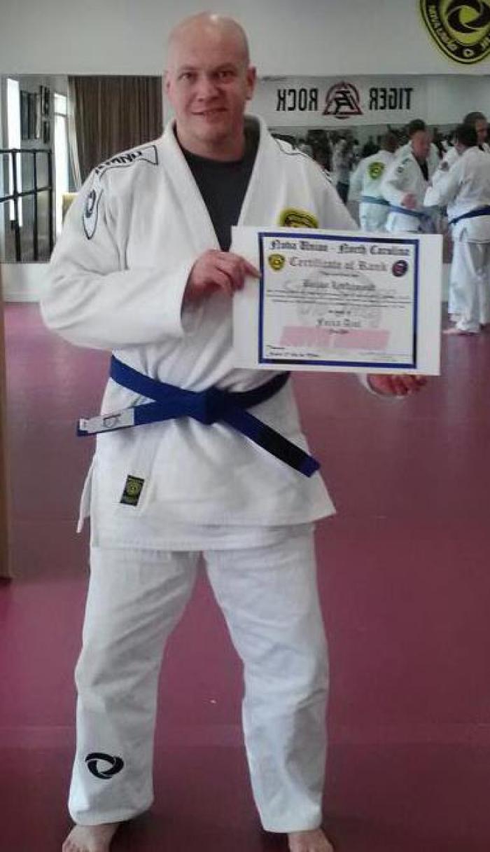 Blue belt · May 12, 2012 · Promoted by Steve Snyder