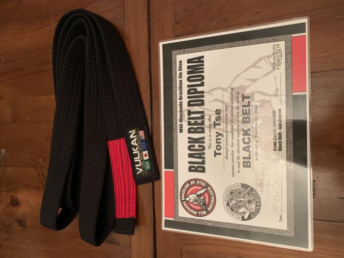 Black belt · May 13, 2021 · Promoted by Geoff Grant