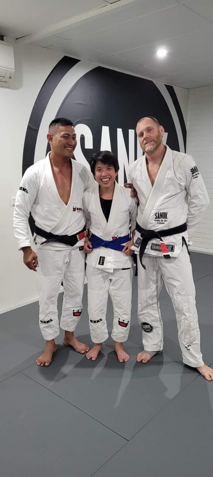 Blue belt · October 4, 2022 · Promoted by Chep Panuwat