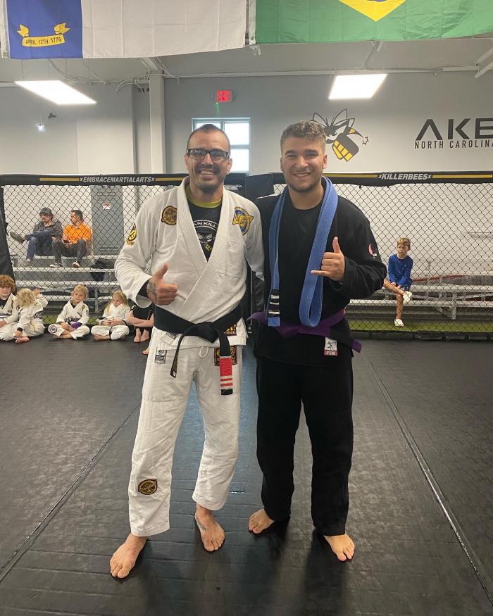 Purple belt · September 30, 2022 · Promoted by Joel Garcia
