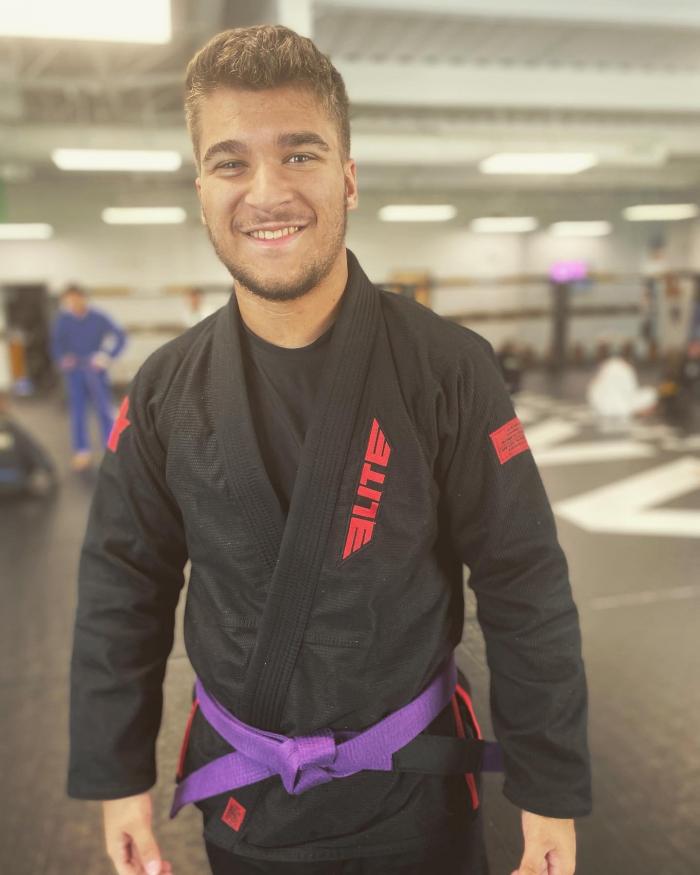 Purple belt · September 30, 2022 · Promoted by Joel Garcia