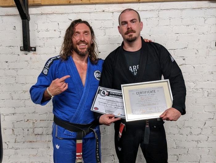 Black belt 1st degree · July 9, 2022 · Promoted by Cesar Pereira