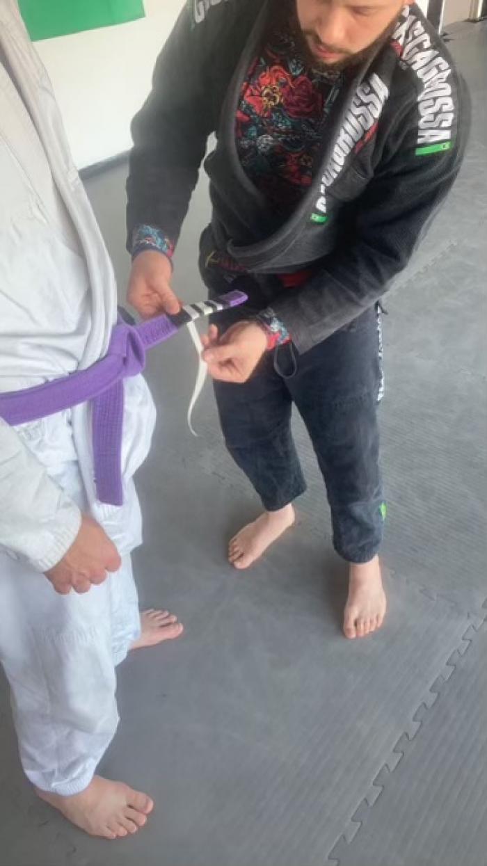 Purple belt · July 11, 2021 · Promoted by Ronaldo Torres