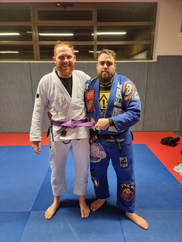 Purple belt · December 7, 2021 · Promoted by Hamid Beriah