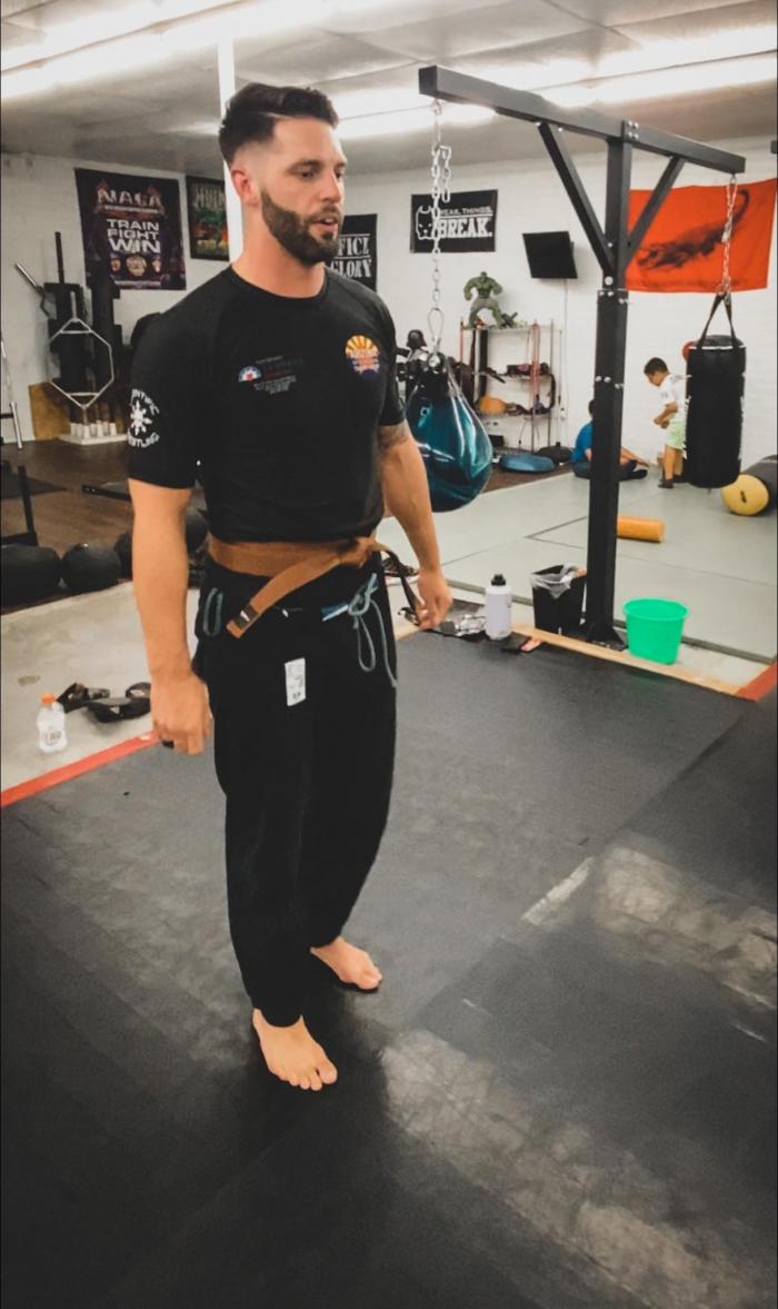 Brown belt · October 13, 2022 · Promoted by Carlos Rojas