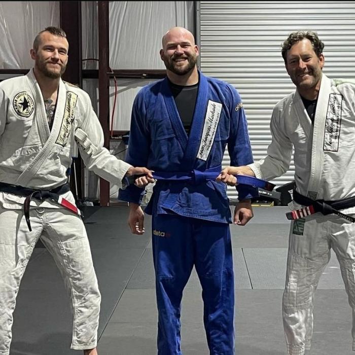 Blue belt · July 15, 2022 · Promoted by Marcus Douthitt
