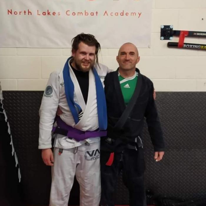 Purple belt promotion
