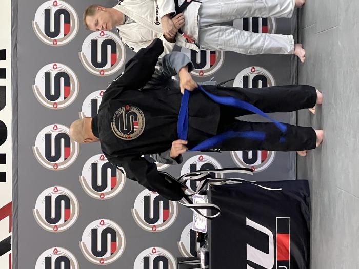 Blue belt · October 8, 2022 · Promoted by Steve Snyder