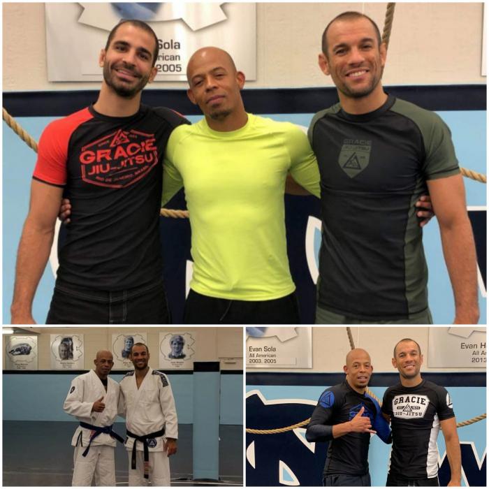 Training with Professors Ryron Gracie and Evandro Nunes