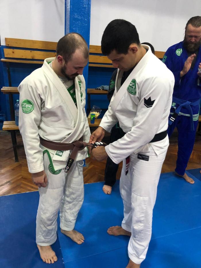 Brown belt · August 9, 2021 · Promoted by Prof Max Carvalho