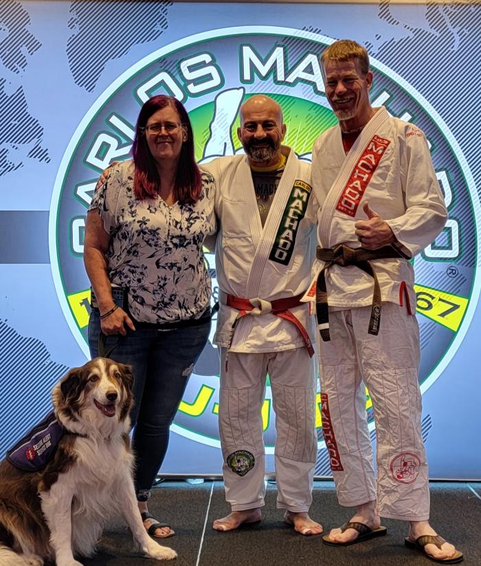 First degree on my brown belt