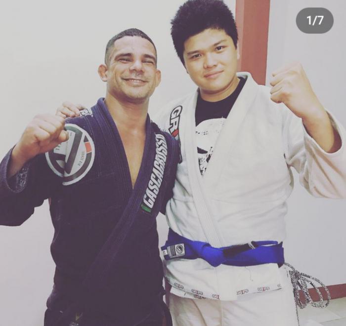 Purple belt · October 20, 2017 · Promoted by Leonardo Souza