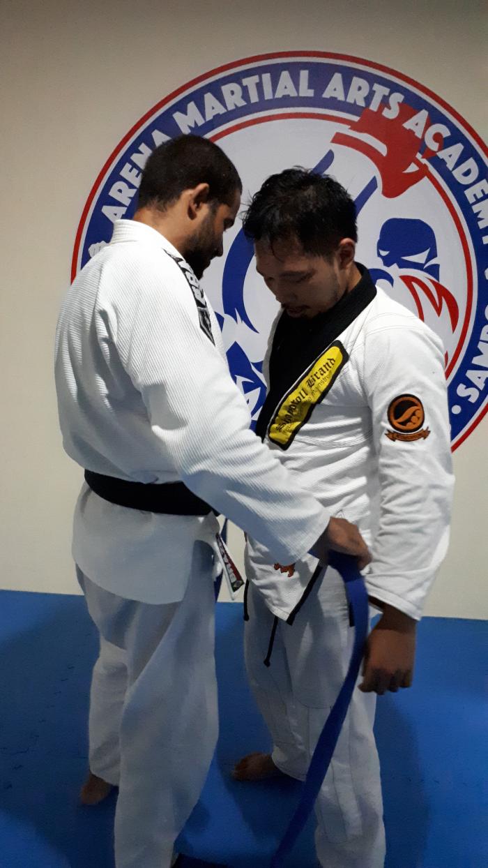 Blue belt · May 17, 2017 · Promoted by Professor Aldir Junior