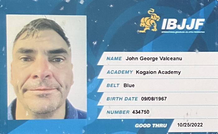 Blue belt · October 14, 2021 · Promoted by Victor