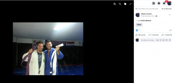 Purple belt · January 19, 2014 · Promoted by Cristian Freyre