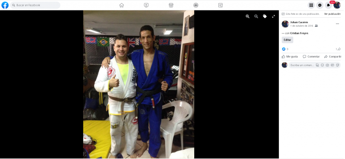 Brown belt · October 1, 2016 · Promoted by Cristian Freyre