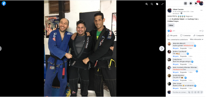 Black belt · November 30, 2018 · Promoted by Sergio Correa MARRINHA