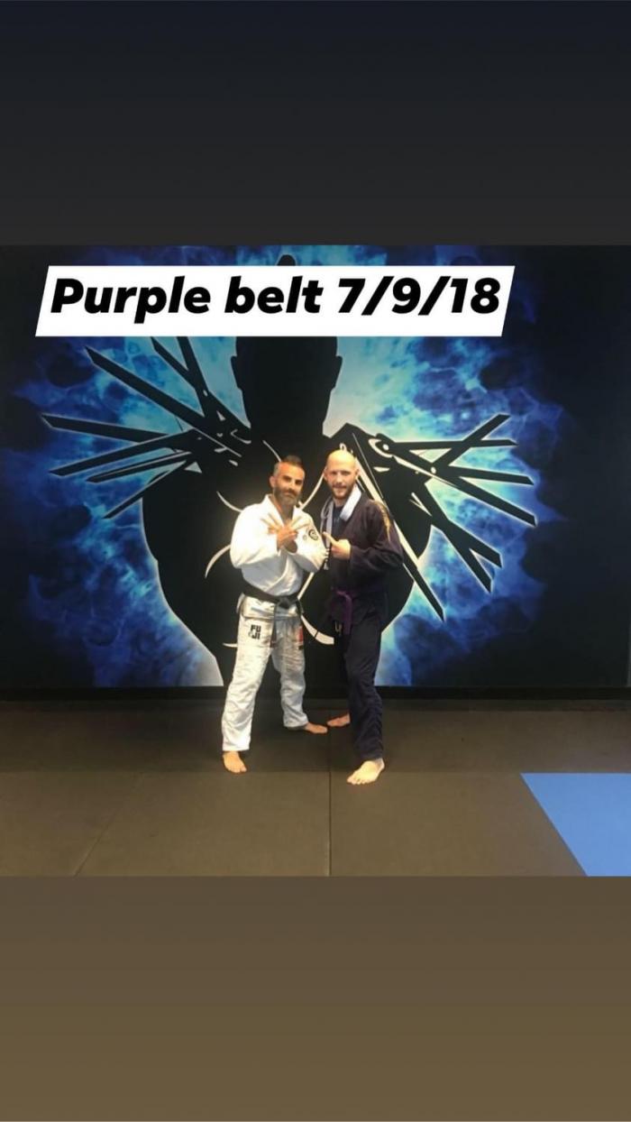 Brown belt · July 24, 2021 · Promoted by Edward Anthony