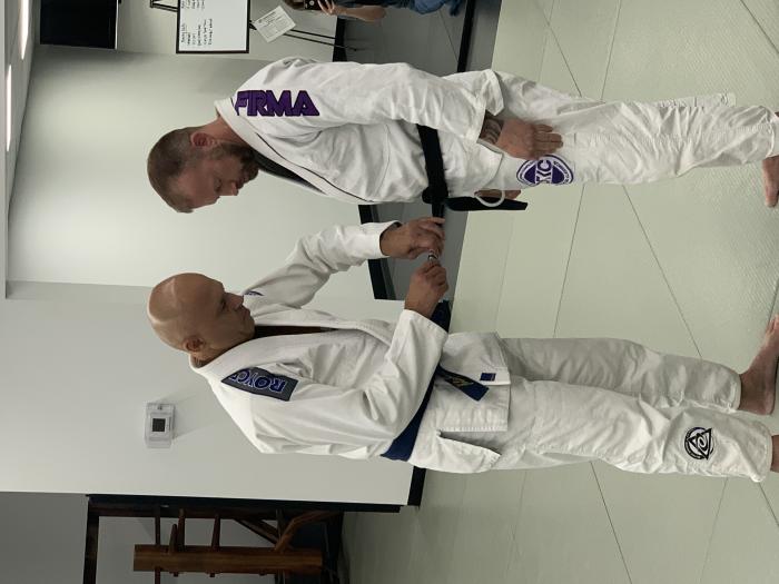 Black belt 3rd degree · October 10, 2022 · Promoted by Royce Gracie