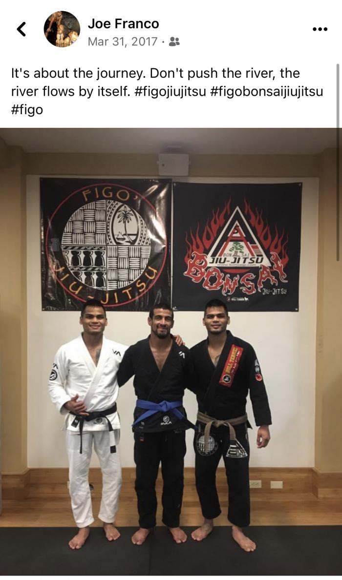 Blue belt · March 31, 2017 · Promoted by Luis Reyes