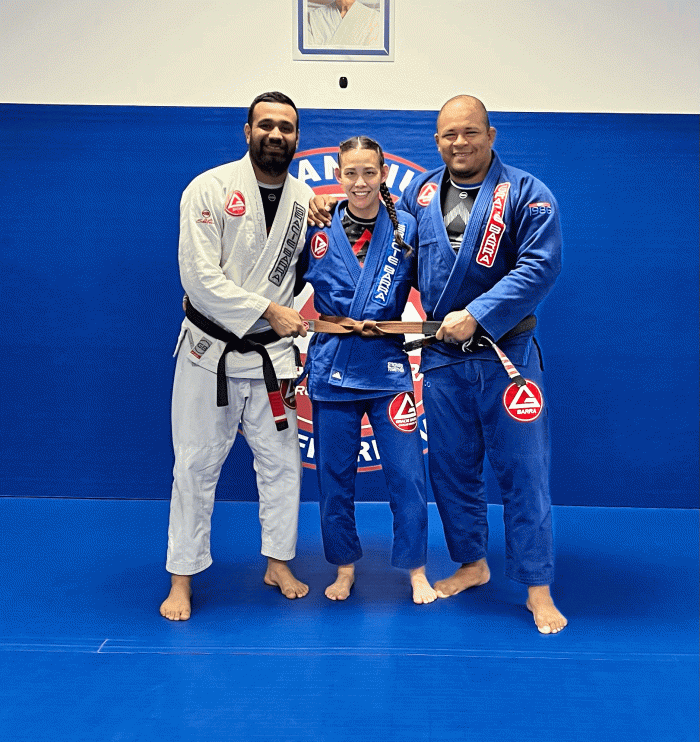 Brown belt · April 14, 2022 · Promoted by Thiago Reinaldo de Souza