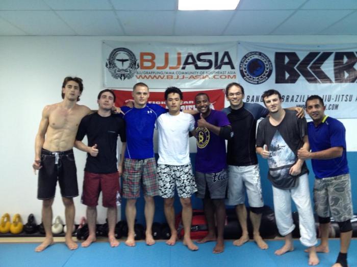 No gi at Bangkok Bjj c.2013