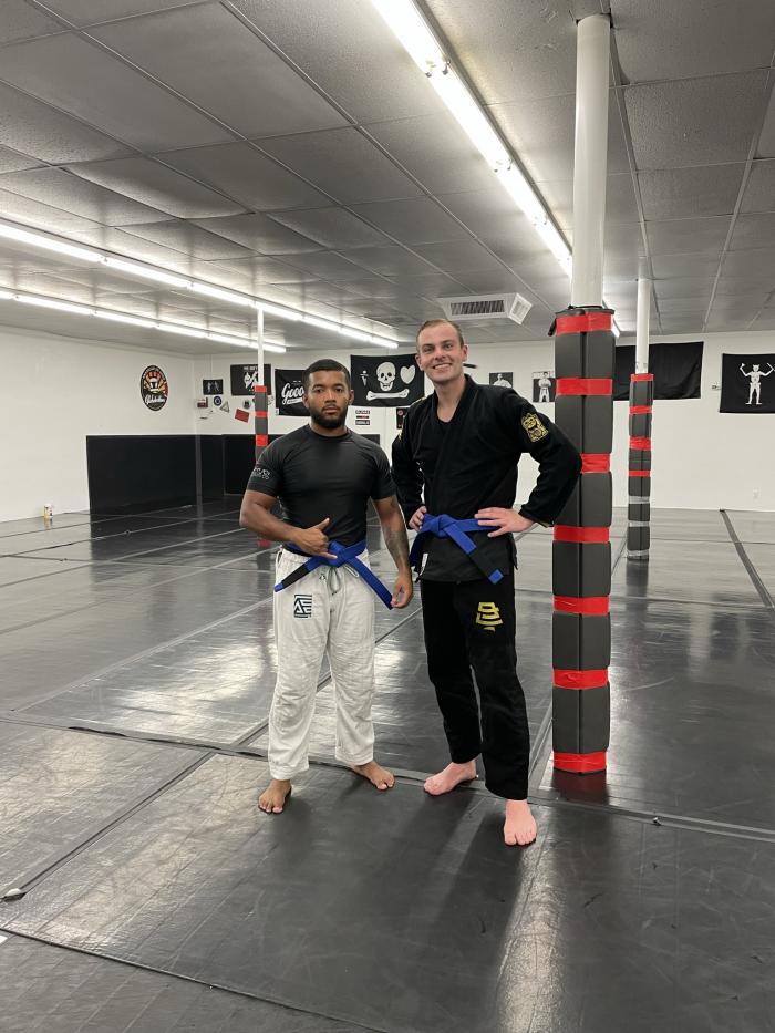 Blue belt · April 14, 2022 · Promoted by Carlos Rojas