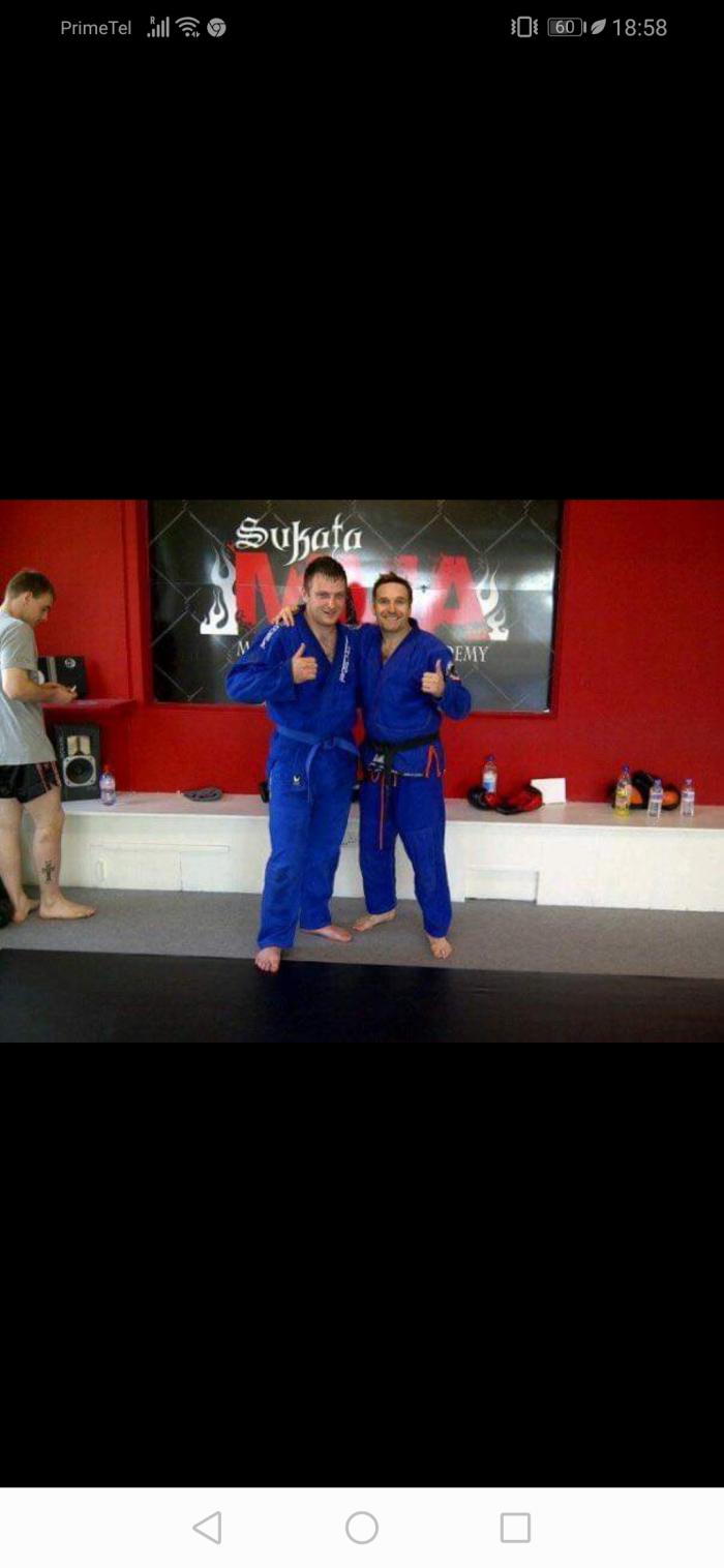 Blue belt · July 20, 2012 · Promoted by Gary Savage