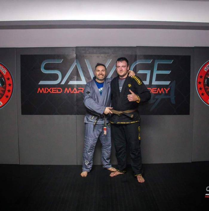 Brown belt · November 28, 2020 · Promoted by Gary Savage,
