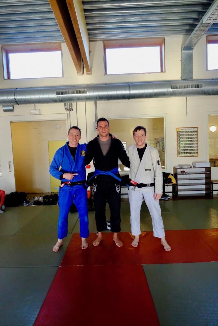 Blue belt · October 2, 2022 · Promoted by Michel & Maurice Goffart