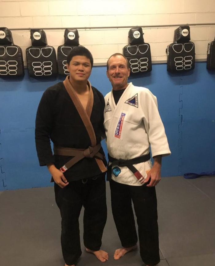 Brown Belt Grading by Peter King. REEF MMA Sydney Australia, May 2019