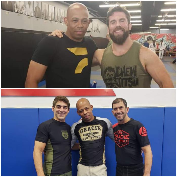 Louisville meeting Chewy and training with Professors Alan Manganello and Guy Scuderi
