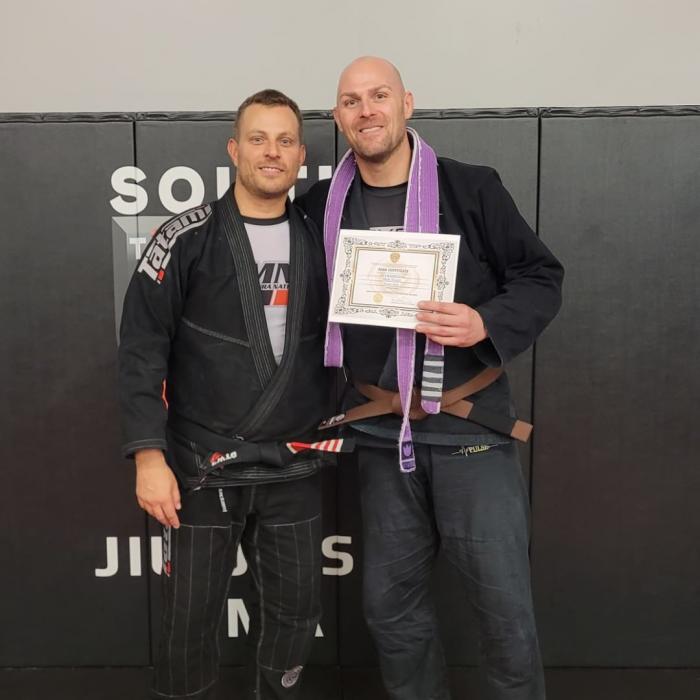 Brown belt · October 22, 2022 · Promoted by Robson Moura