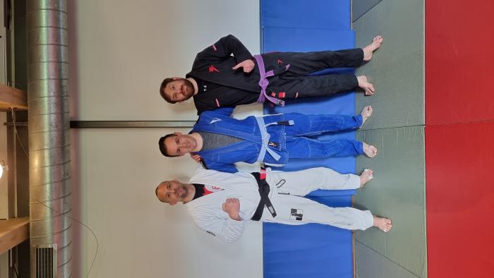 Blue belt · April 23, 2022 · Promoted by Stuart Lee Pooler