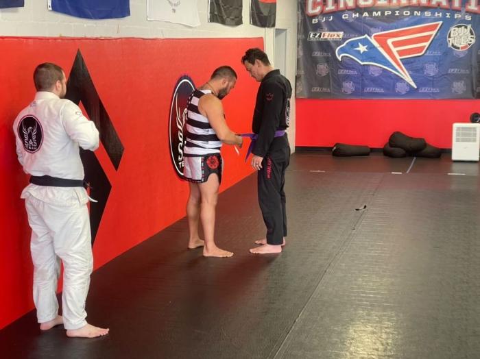 Purple belt · February 16, 2022 · Promoted by Jorge Gurgel