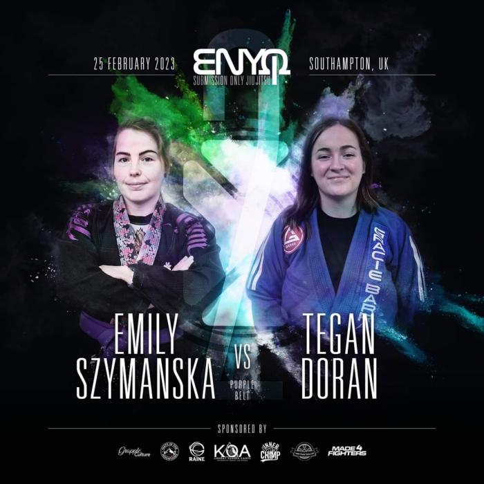 Upcoming match on Enyo, first outing at purple most likely!