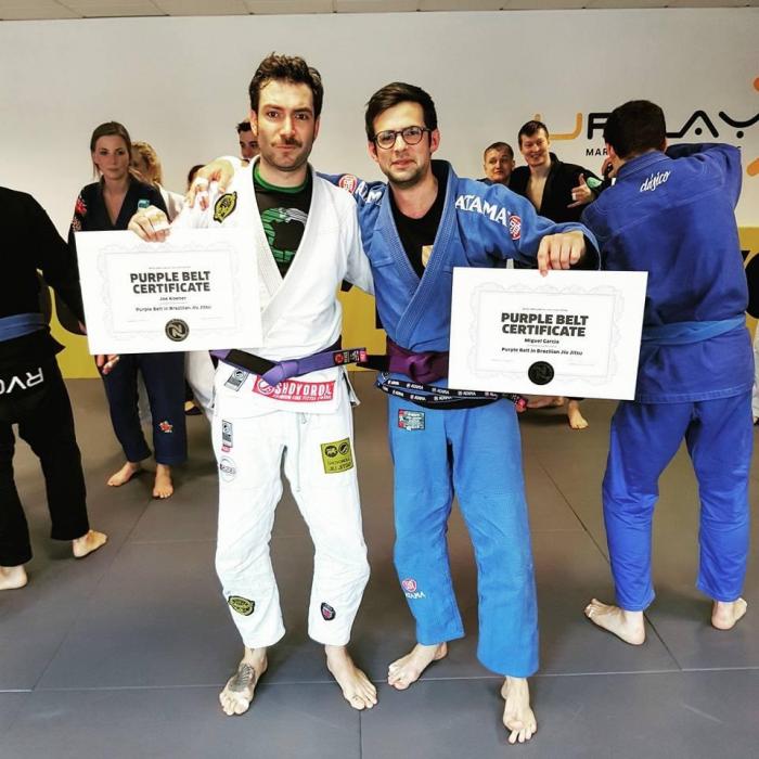 Purple belt · June 9, 2017 · Promoted by Léo Neves