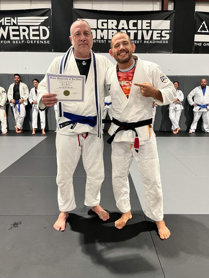 Blue belt · August 23, 2022 · Promoted by Benjamin Zapata