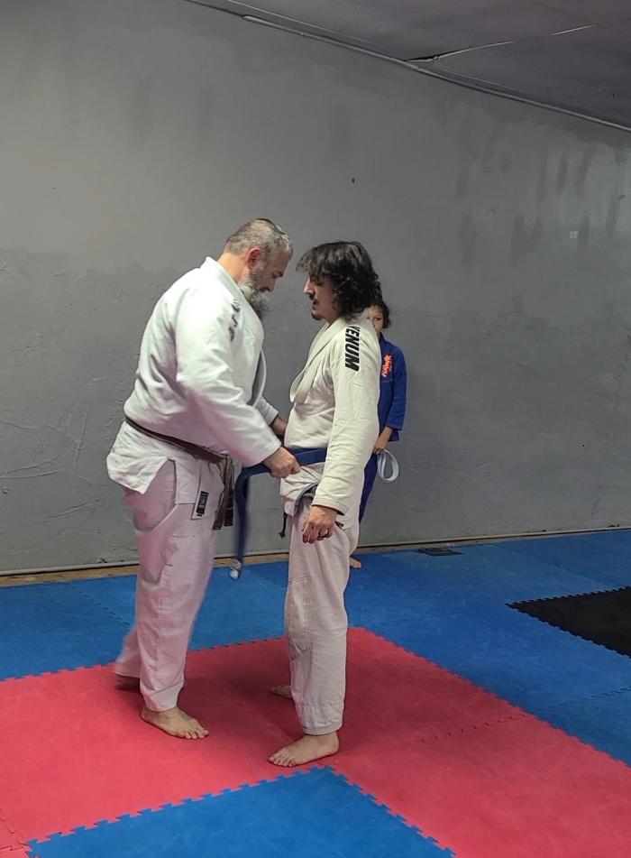 Blue belt · October 26, 2022 · Promoted by Chad Charlesworth
