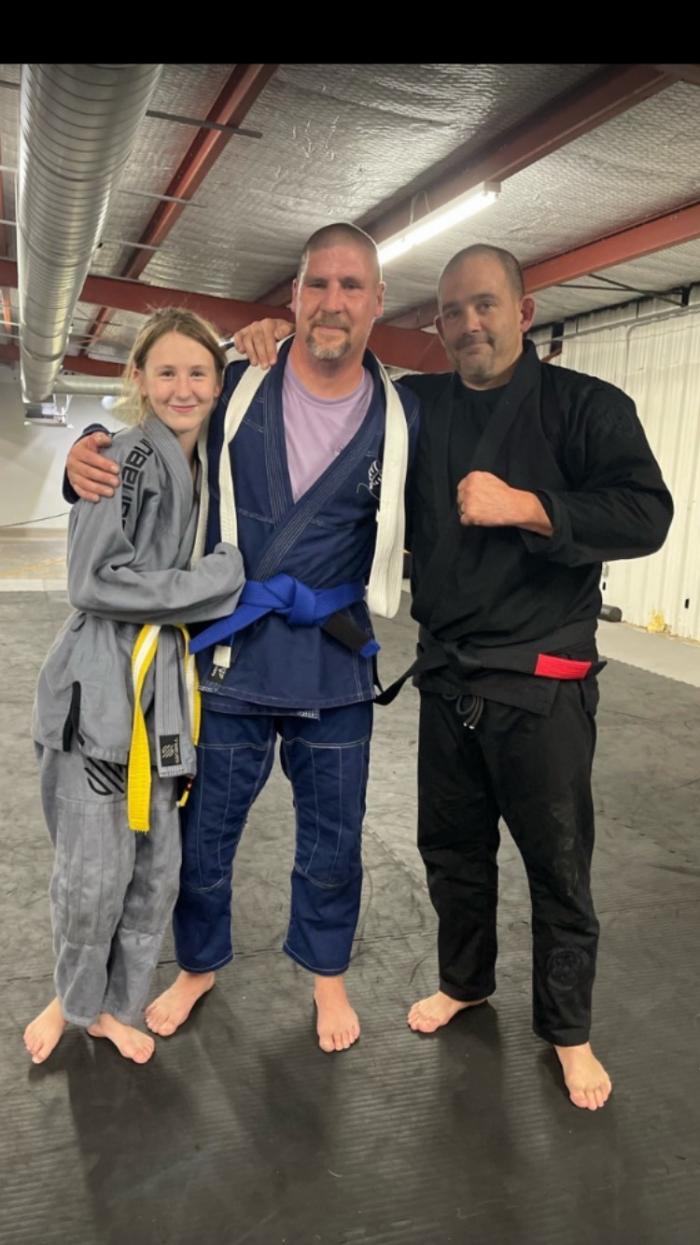 Blue belt · October 20, 2022 · Promoted by Coy Clements