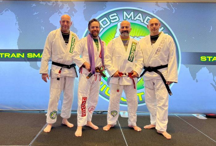 Brown belt · October 15, 2022 · Promoted by JD Olsen